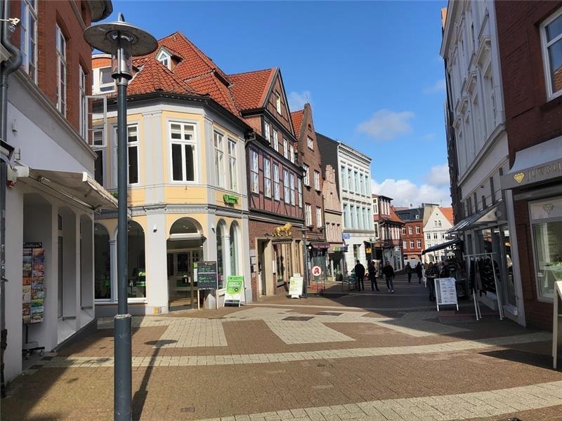 Blick in die Stader Fußgängerzone. Foto: Berlin