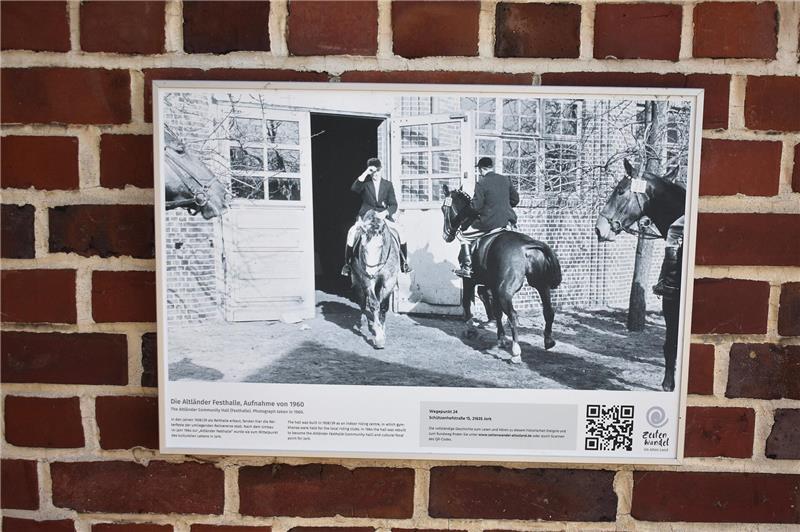 Bild vom Reitturnier 1960 in der Festhalle.