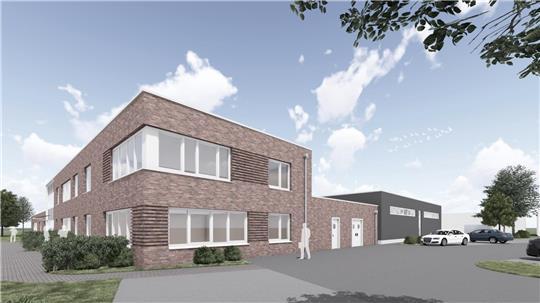 Blick in die Zukunft: So soll die neue Stader Rettungswache einmal aussehen.