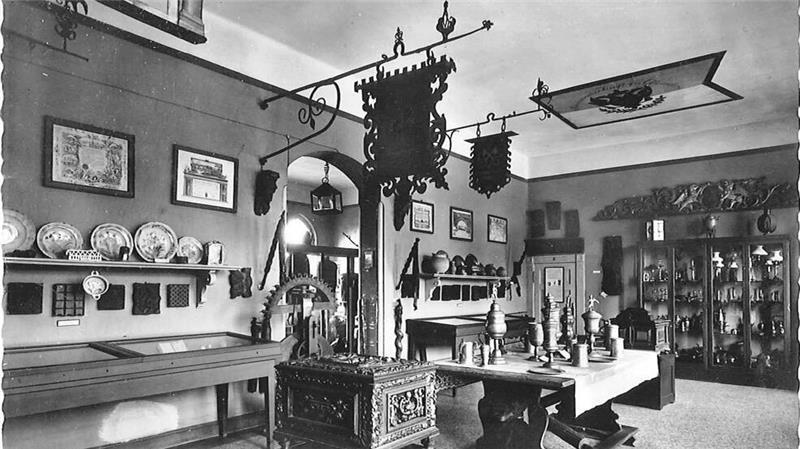 Die 5 skurrilsten Objekte im Schwedenspeicher Blick ins Heimatmuseum 1904.