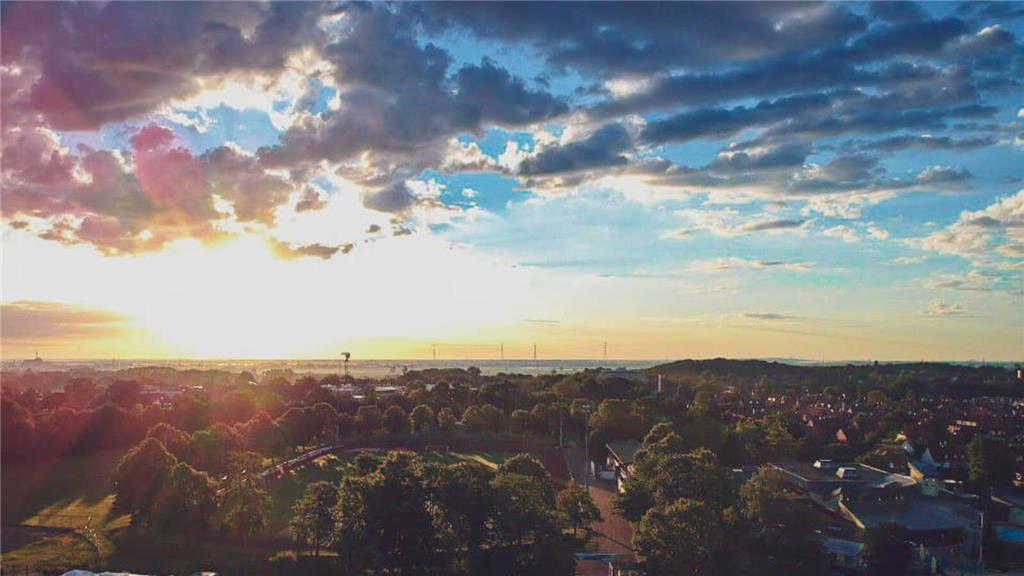 Blick über Stade - ein Foto von Kai.