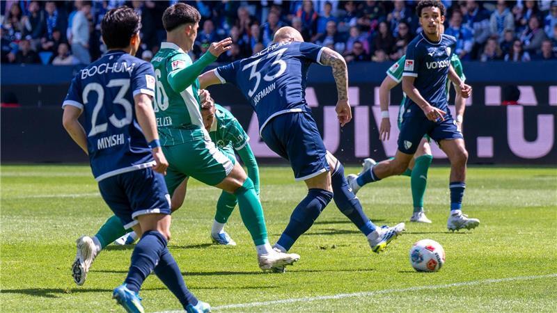 Bochum durfte gegen Fürth schon nach 48 Sekunden jubeln.