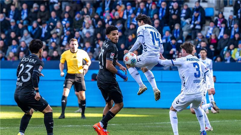 Bochum hatte in der ersten Halbzeit gegen Paderborn etliche Möglichkeiten.