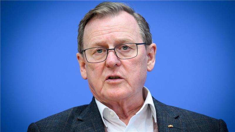 Schlichtung im Berliner Nahverkehr - Zwei Wochen ohne Streik Bodo Ramelow von der Linken war bis Dezember 2024 Ministerpräsident von Thüringen. (Archivbild)
