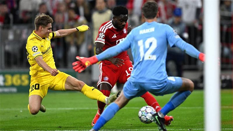 Strahlender Musiala führt Bayern zum späten Traumstart Bodös bester Mann, Torwart Nikita Haikin (Nr. 12), musste zur Pause verletzt raus.