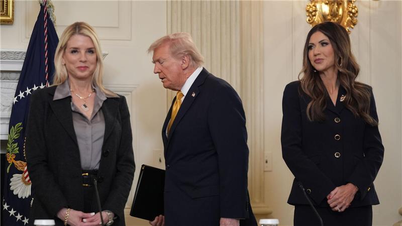 Bondi und Noem sind nicht mehr Teil von Trumps Regierung. (Archivbild)