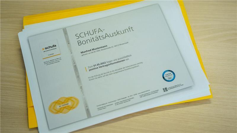 Schufa legt Berechnung von Bonitätsnoten offen Bonitätsauskünfte der Schufa haben Gewicht. (Symbolbild)