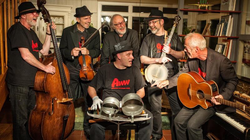 Boogie-Woogie-Skiffle-Rock-Band „Appeltown Washboard Worms".