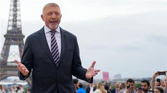 Boris Becker begleitet die Olympischen Spiele in Paris für Eurosport.