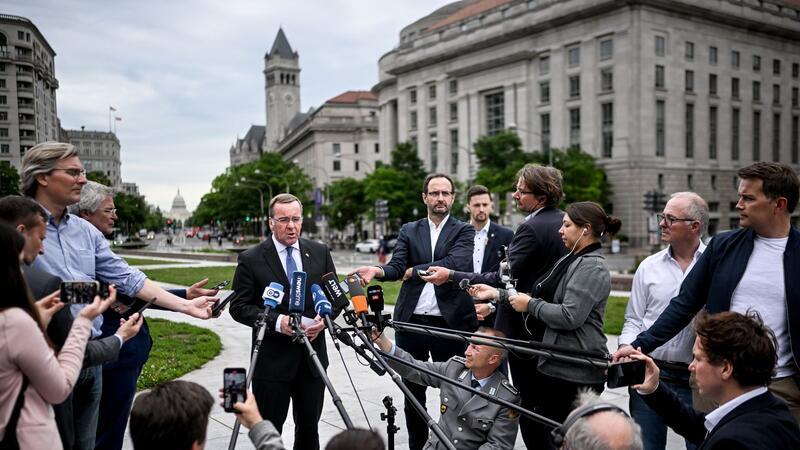 Boris Pistorius in Washington.