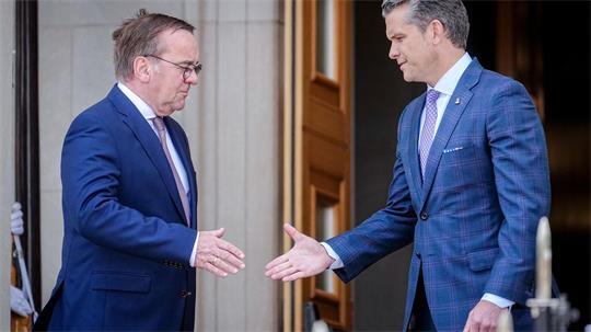 Boris Pistorius und Pete Hegseth