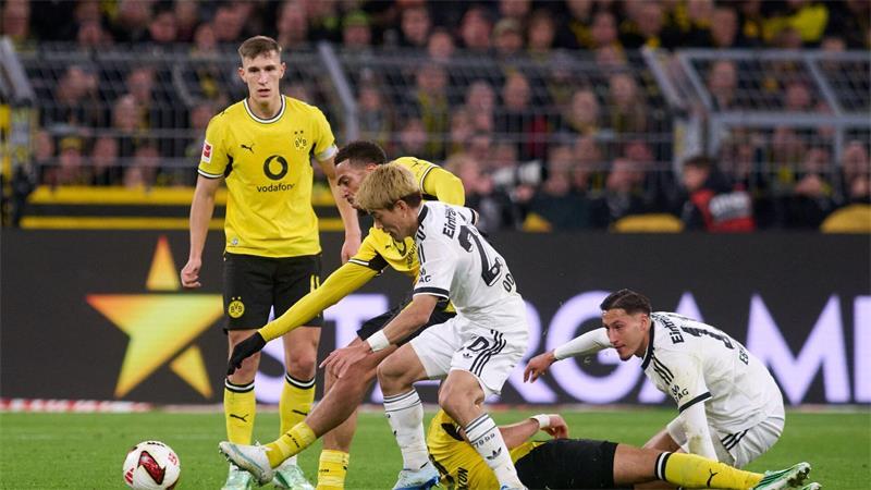 Heimsieg gegen Frankfurt: BVB legt an der Tabellenspitze vor Borussia Dortmund und Eintracht Frankfurt lieferten sich am Samstagabend ein intensives Traditionsduell.