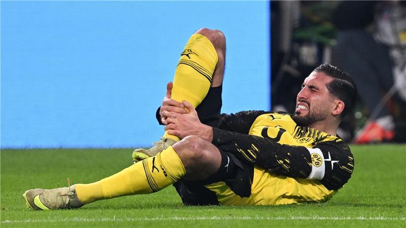 Borussia Dortmunds Kapitän Emre Can fällt lange aus.