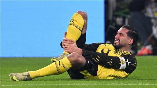 Borussia Dortmunds Kapitän Emre Can fällt lange aus.