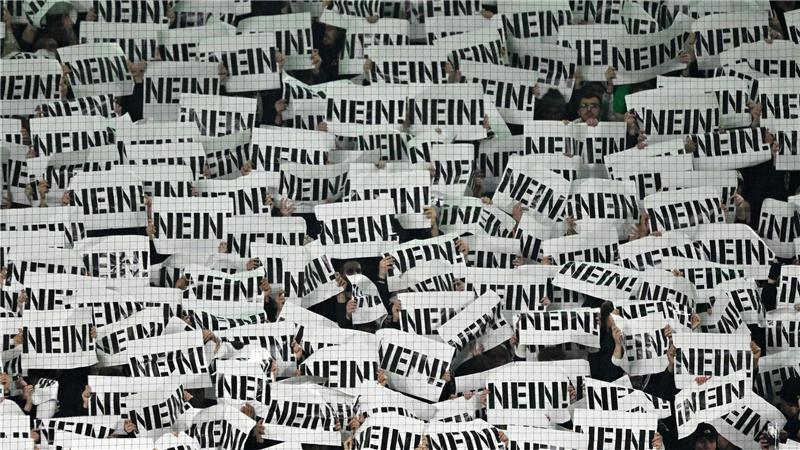 Borussias Fans sagen Nein zu den Plänen der Politik.