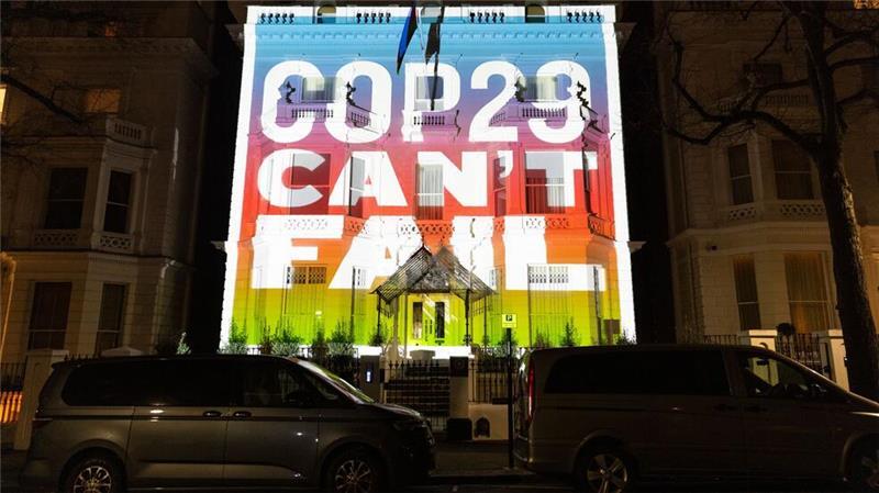 Botschaft von Klimaaktivisten aus London nach Baku: Die COP20 dürfe nicht scheitern. 
