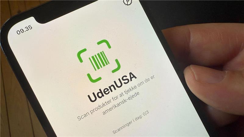 Boykott per Barcode: Eine App zeigt Dänen, welche Produkte im Supermarkt aus den USA kommen. 