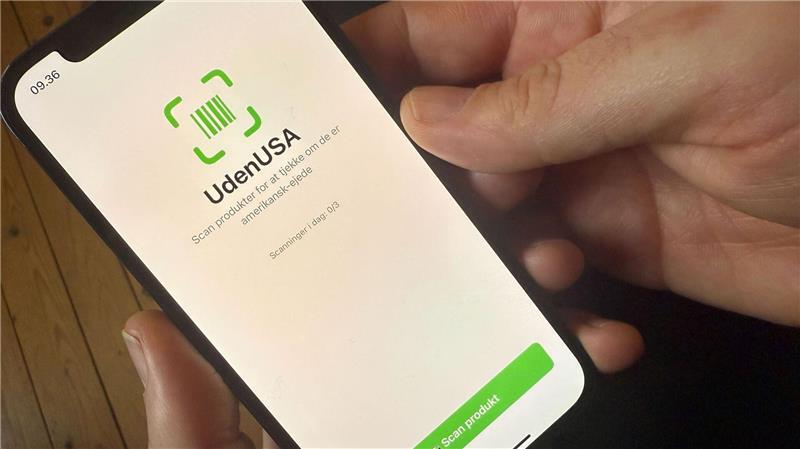 Boykott per Barcode: Eine App zeigt Dänen, welche Produkte im Supermarkt aus den USA kommen. 