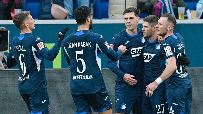 Brach den Bann gegen Union: Torjäger Andrej Kramaric (2.v.r.).