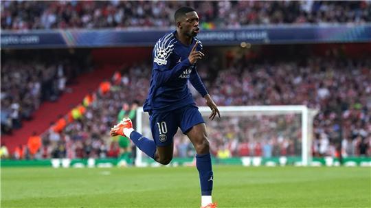 Brachte Paris früh in Führung: Ousmane Dembélé.