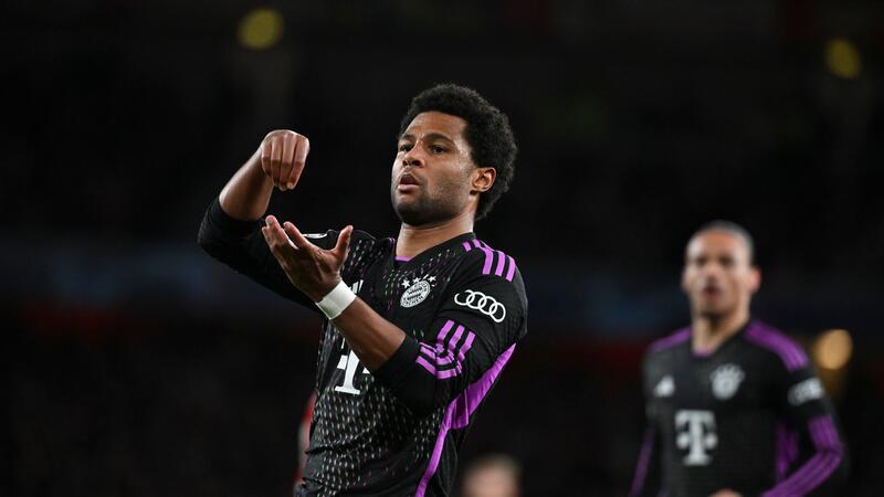 Brachte die Bayern mit seinem Treffer zum 1:1 zurück ins Spiel: Serge Gnabry.