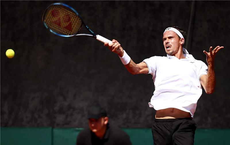 DTB-Team dicht vor Klassenverbleib im Davis Cup Brachte die DTB-Auswahl in Bosnien in Führung: Daniel Altmaier.