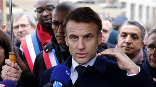 Brachte die Debatte über eine mögliche Entsendung von Bodentruppen in die Ukraine ins Rollen: Emmanuel Macron.