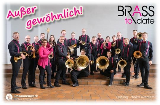 „Brass to date“ ist am Sonntag, 22. Januar, in Neu Wulmstorf zu Gast. Foto: Brass to date