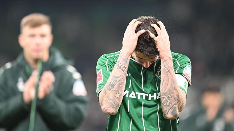 Bremen gibt den Sieg gegen Frankfurt aus der Hand.