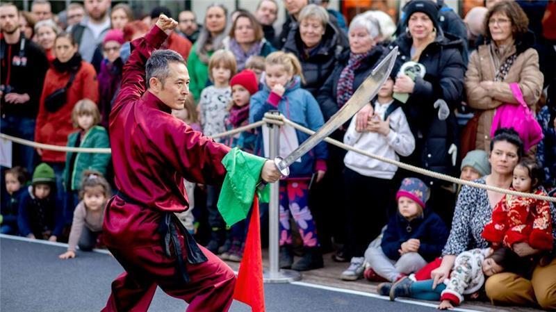 Bremer Botanika feiert das Jahr der Holz-Schlange.