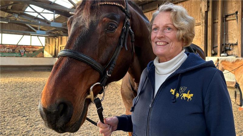 Brigitte von Maercker lebt für den Pferdesport.