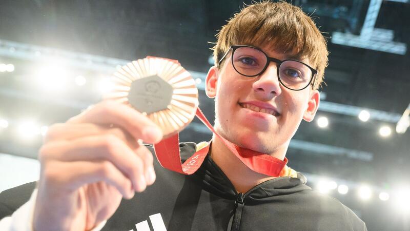 „Unfassbar“: Wetekams Krönung eines besonderen Jahres Bronze für Maurice Wetekam.