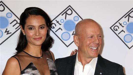 Bruce Willis und Emma Heming-Willis 2017 in New York.