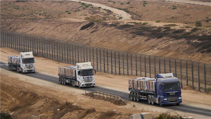Hungersnot in Gaza erklärt - Israel droht mit Zerstörung Bürokratische Hürden Israels verhindern nach UN-Angaben die umfassende Versorgung der Menschen mit Hilfsgütern. (Archivbild)