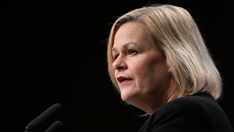 Bundesinnenministerin Nancy Faeser (SPD) musste eine Niederlage einstecken. (Archivbild)