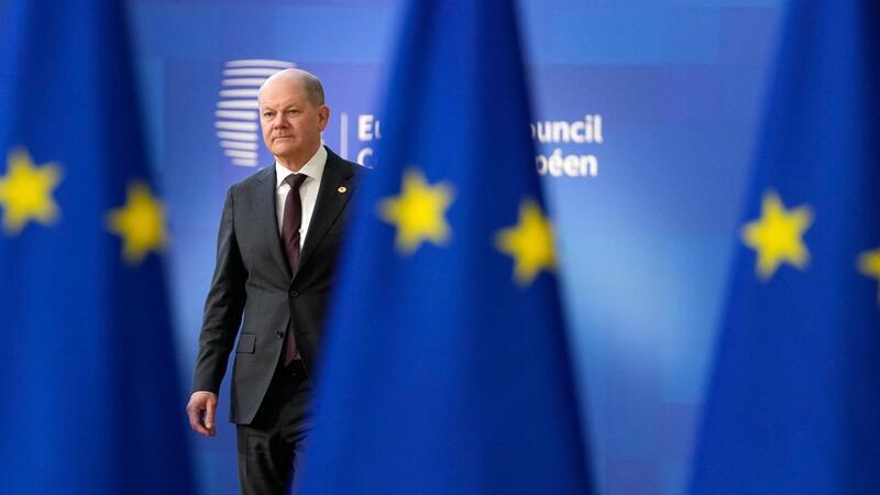 Bundeskanzerl Olaf Scholz wird heute in Brüssel erwartet.