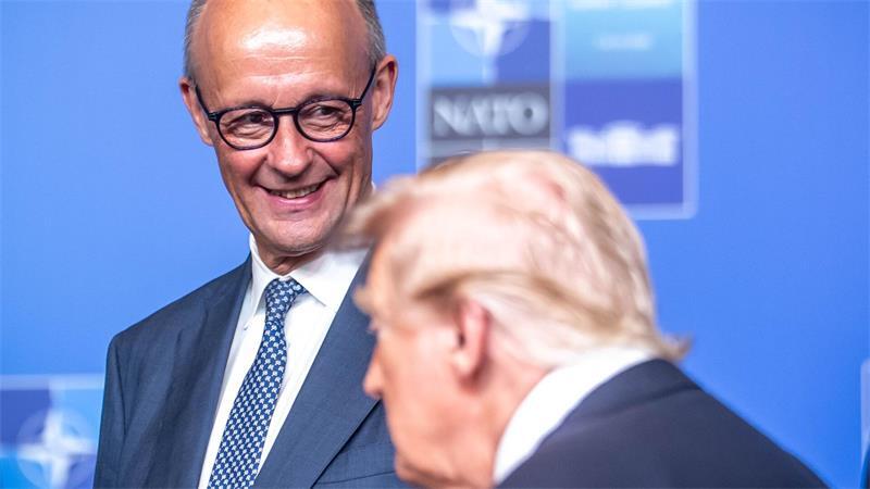 Bundeskanzler Friedrich Merz (CDU) nahm in Ankara mit US-Präsident Donald Trump am Nato-Gipfel teil.