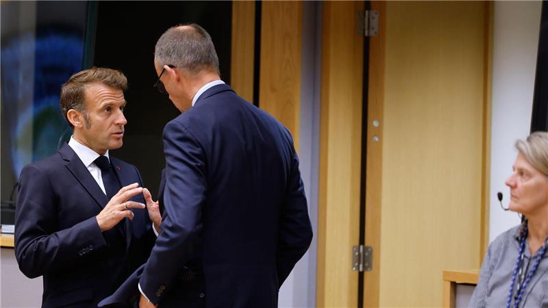 Bundeskanzler Friedrich Merz (CDU) und der französische Präsident, Emmanuel Macron, haben zum „Summit on European Digital Sovereignty“ eingeladen. (Archivfoto)