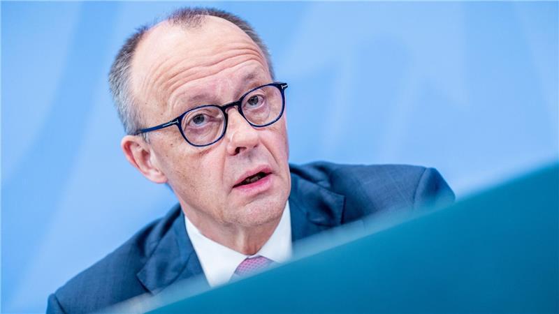 Bundeskanzler Friedrich Merz zeigt sich erleichtert über den Wahlausgang in Ungarn. 