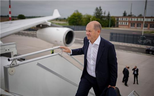 Bundeskanzler Olaf Scholz (SPD).