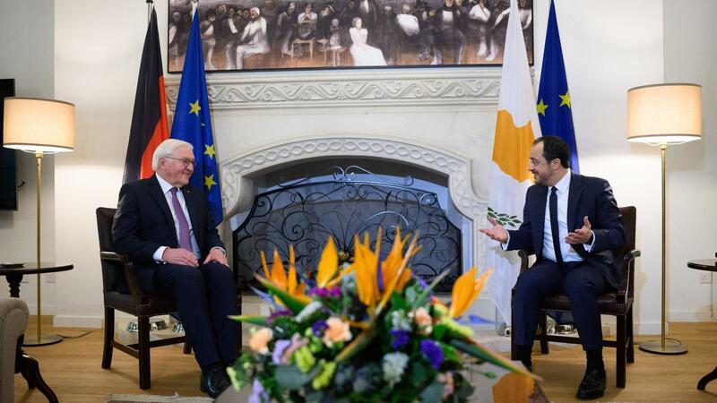 Bundespräsident Steinmeier besucht Zypern - 20 Jahre nach dem Beitritt des Landes zur Europäischen Union und 50 Jahre nach der Teilung der Insel.