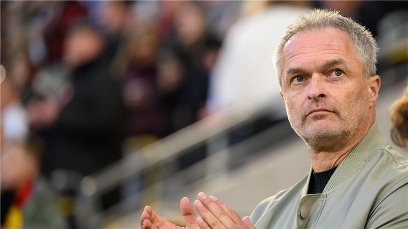 Bundestrainer Christian Wück will seiner Elf auch gegen Norwegen applaudieren.