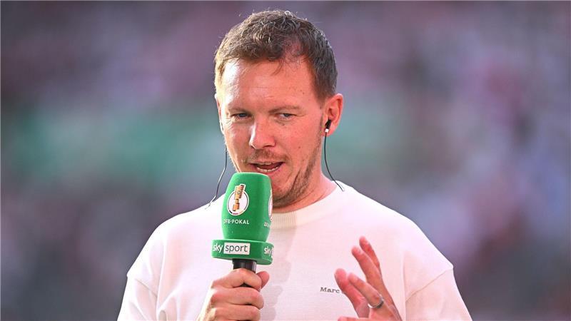 Hattrick Kane: Bayern entthronen Stuttgart im DFB-Pokal Bundestrainer Julian Nagelsmann ließ sich das Finale nicht entgehen.