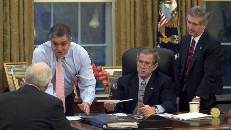 Bush wird 80: Verhilft Trump ihm zu einem besseren Ruf? Bush im Oval Office (Archivbild).