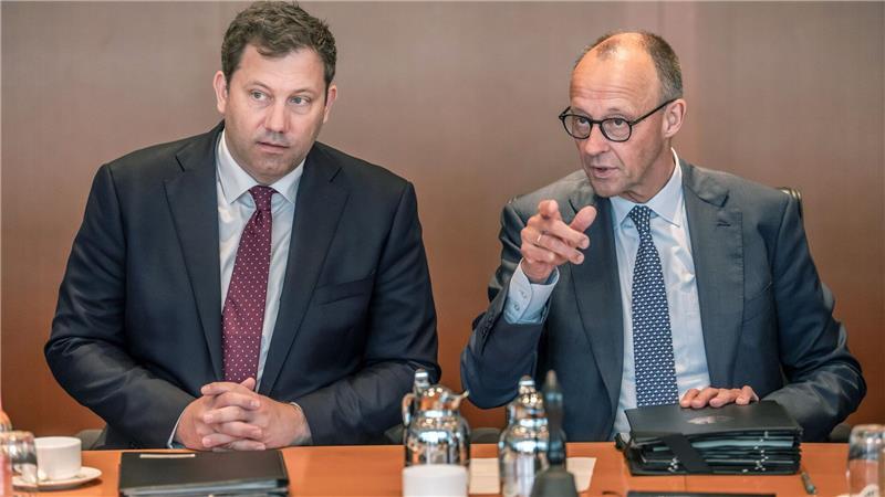 „Business as usual“ in der Kabinettssitzung. Aber eine kleine Ansprache zum Jahrestag gab es dann doch.