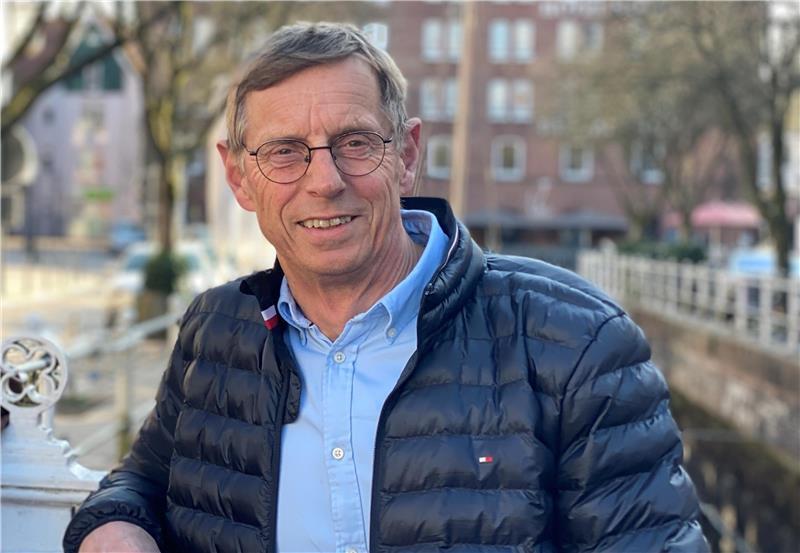 Buxtehudes Altstadtvereinsvorsitzender Hans-Ulrich Wiegel: „Kunden kommen von weiter entfernt als üblich.“