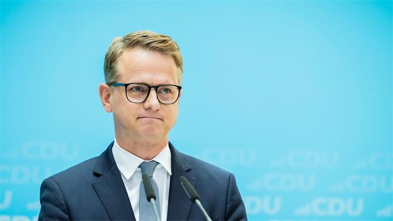 Auf dem Karussell: Das neue Team Merz CDU-Generalsekretär Carsten Linnemann wird Minister. (Archivbild)