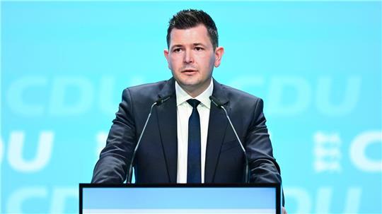 CDU-Generalsekretär Tobias Vogt wirft den Grünen eine schmutzige Wahlkampfführung vor. (Archivbild)