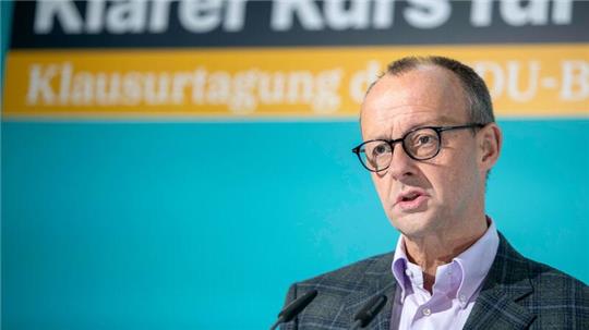 CDU-Parteichef Friedrich Merz grenzt die Partei gegen die konservative Werteunion ab.