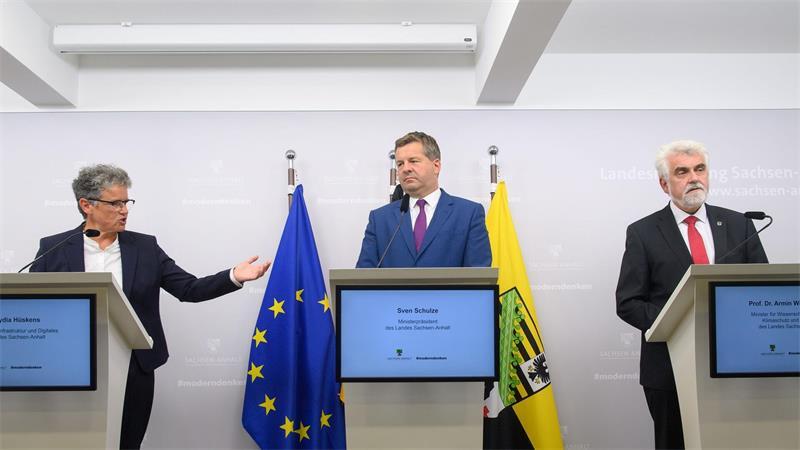 Umfrage: AfD in Sachsen-Anhalt weiter vorn – Kleine legen zu CDU, SPD und FDP regieren derzeit zusammen. (Archivbild)